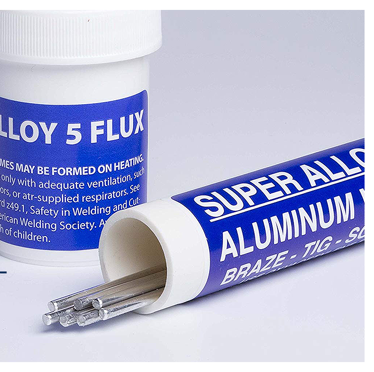 Super alloy 1 aluminum clearance solder and flux kit